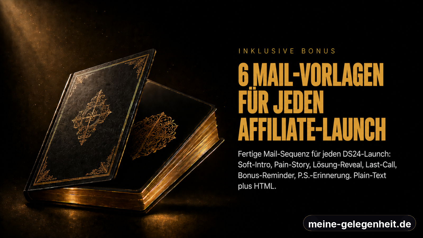 6 Mail-Vorlagen für jeden Affiliate-Launch