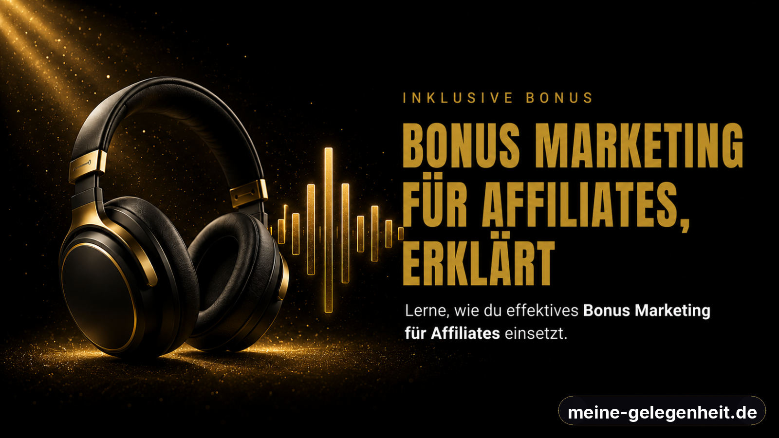 Bonus Marketing für Affiliates, erklärt