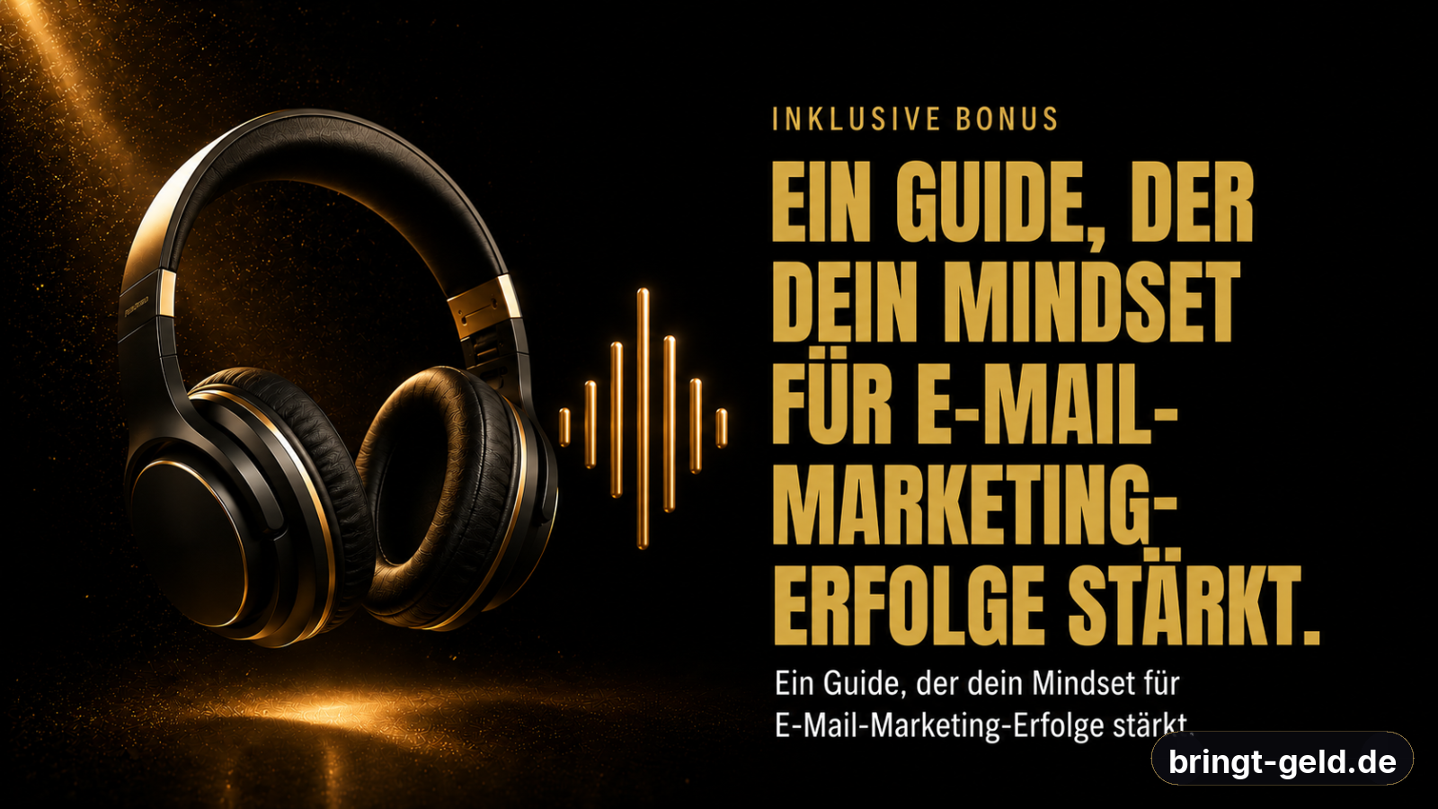 Ein Guide, der dein Mindset für E-Mail-Marketing-Erfolge stärkt.